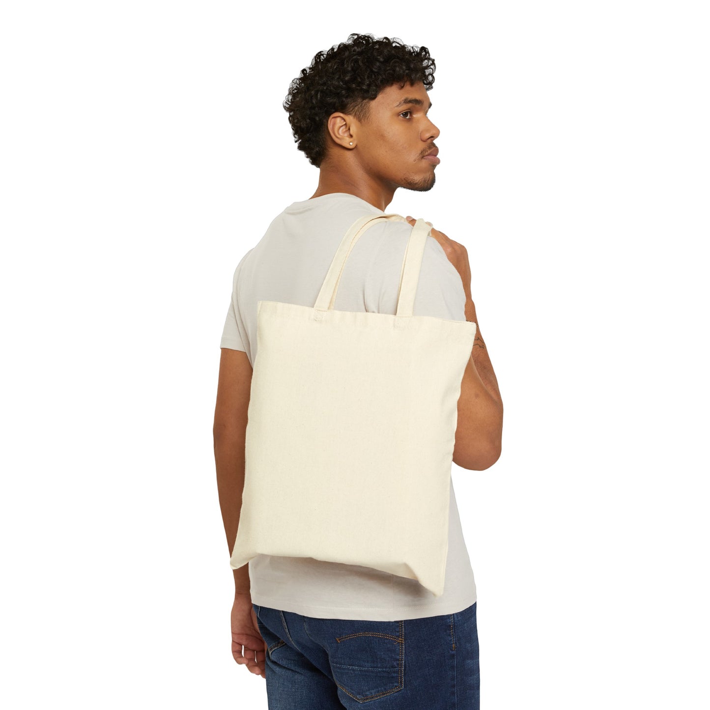 Foxy On the Go Canvas Tote Bag