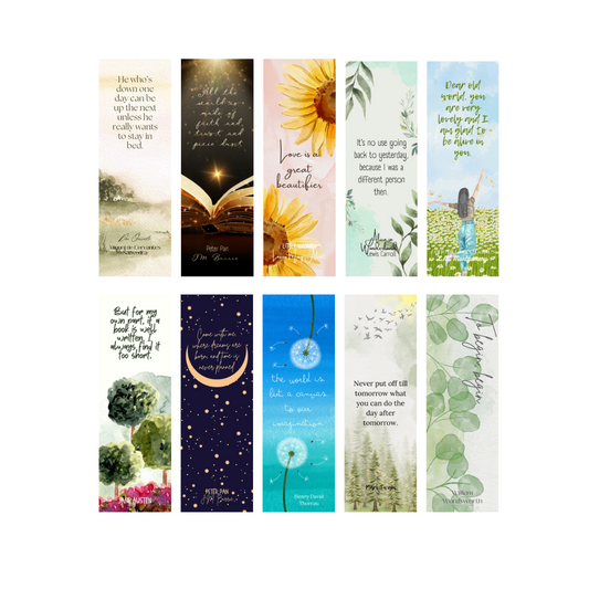 Timeless Words Bookmarks