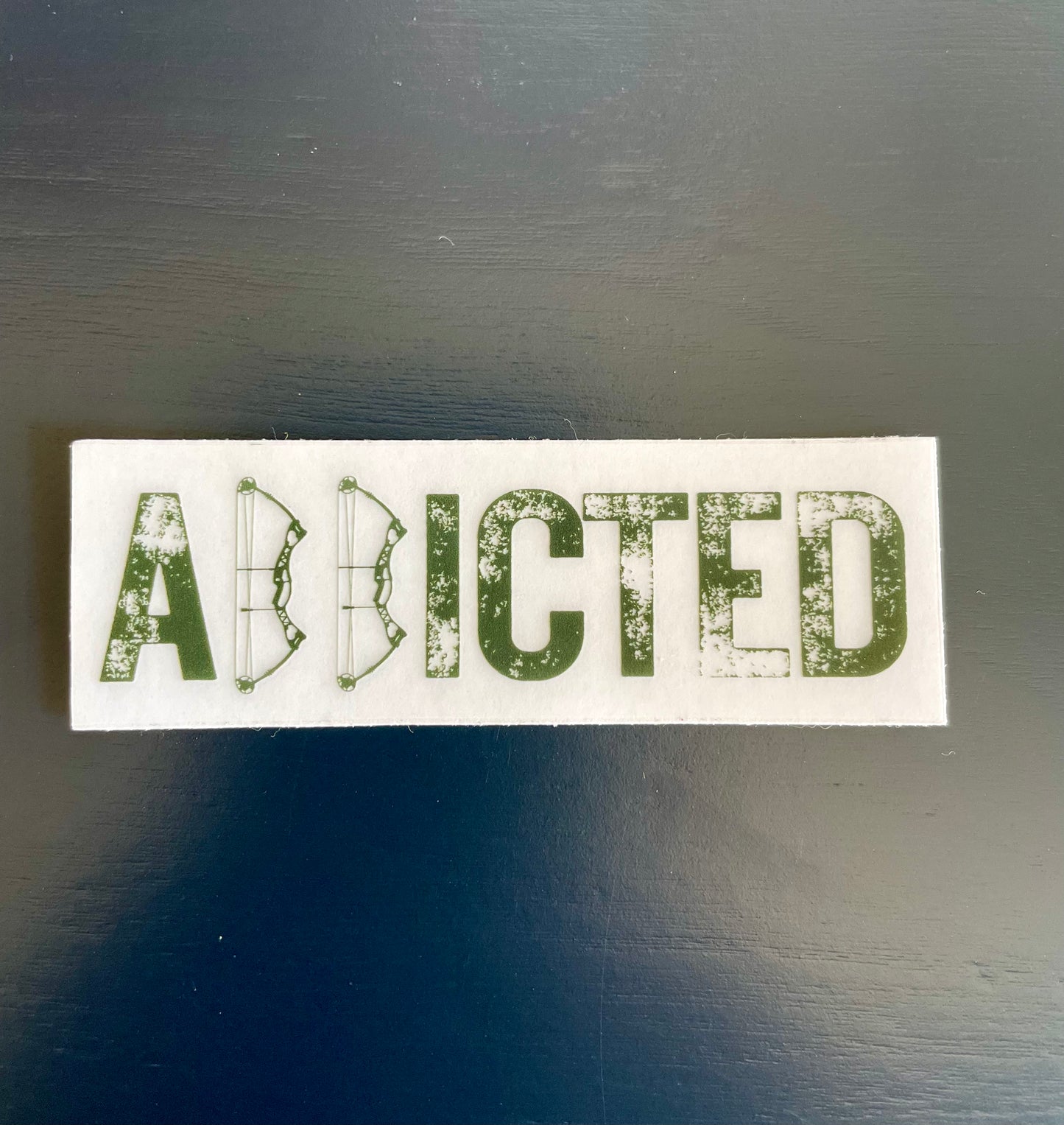 Addicted Archery Vinyl Sticker