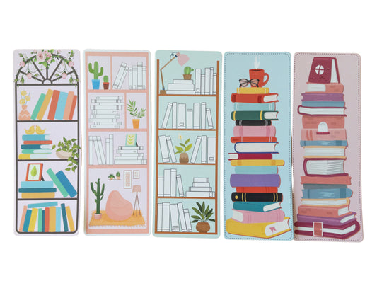 Bookshelf Bookmark Set