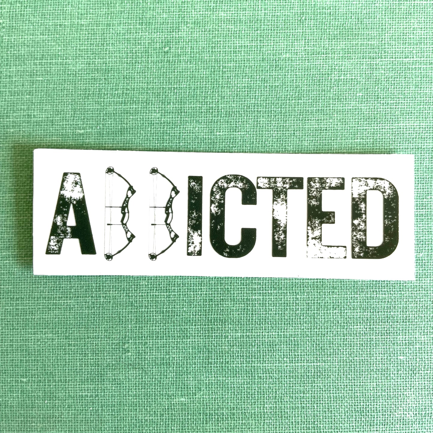 Addicted Archery Vinyl Sticker