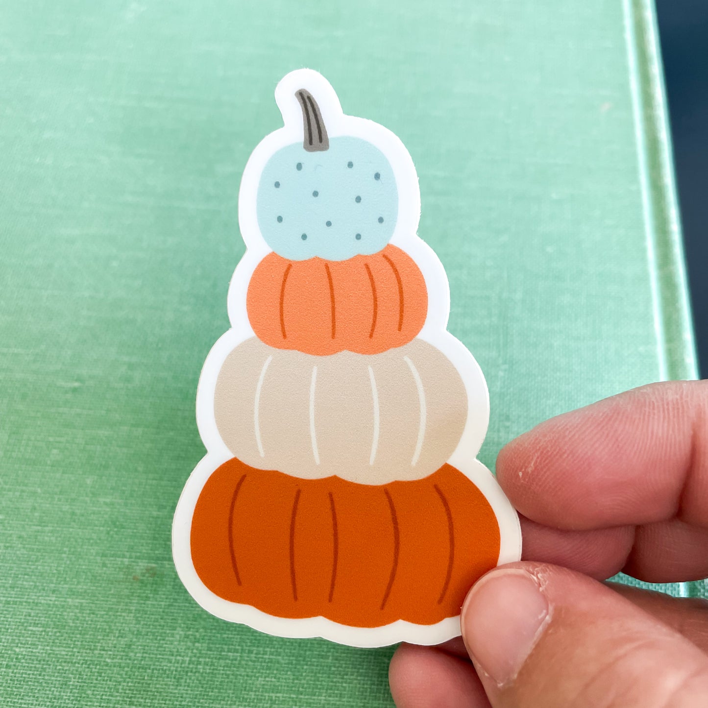 Pile of Pumpkins Vinyl Sticker