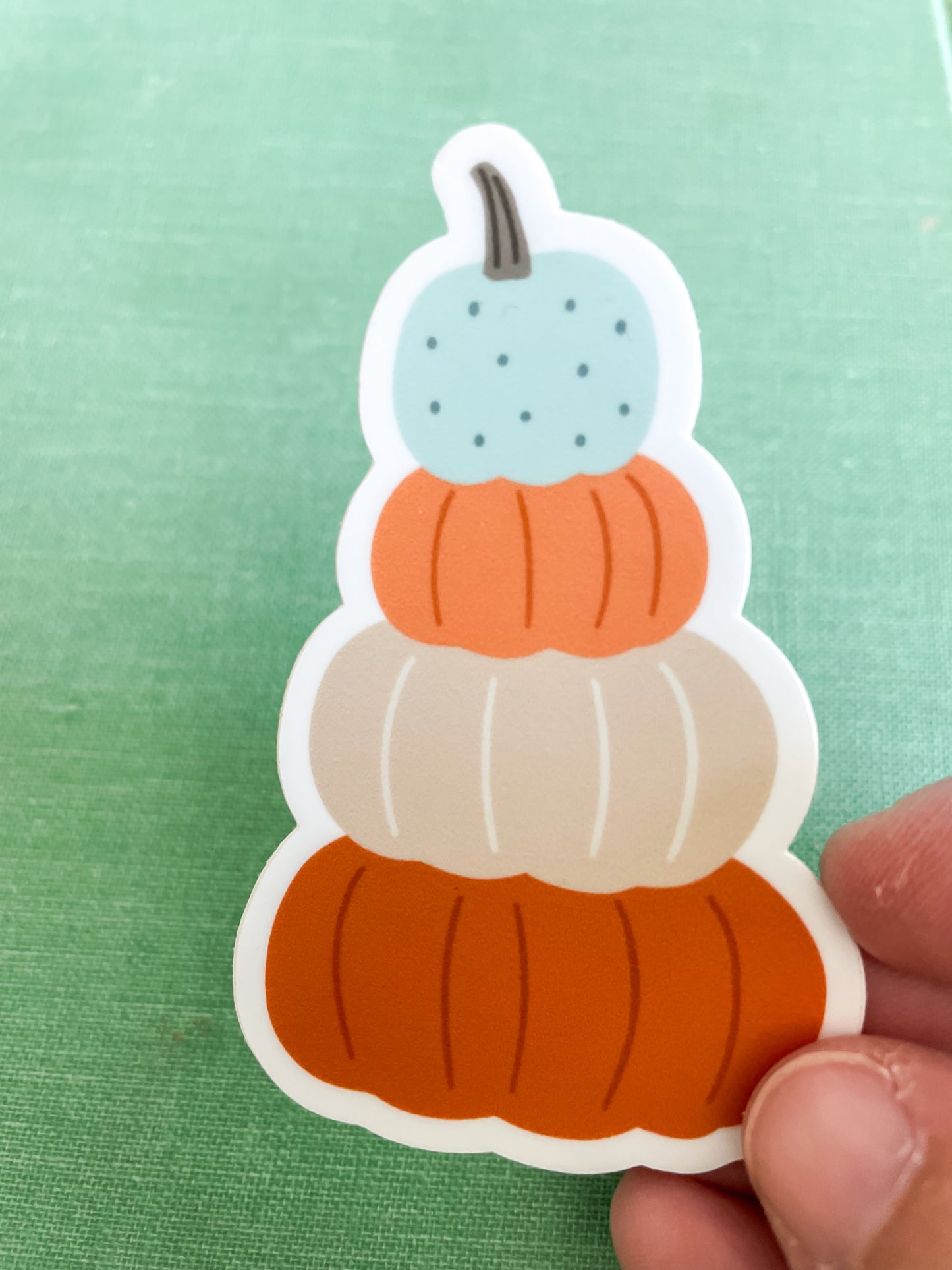 Pile of Pumpkins Vinyl Sticker