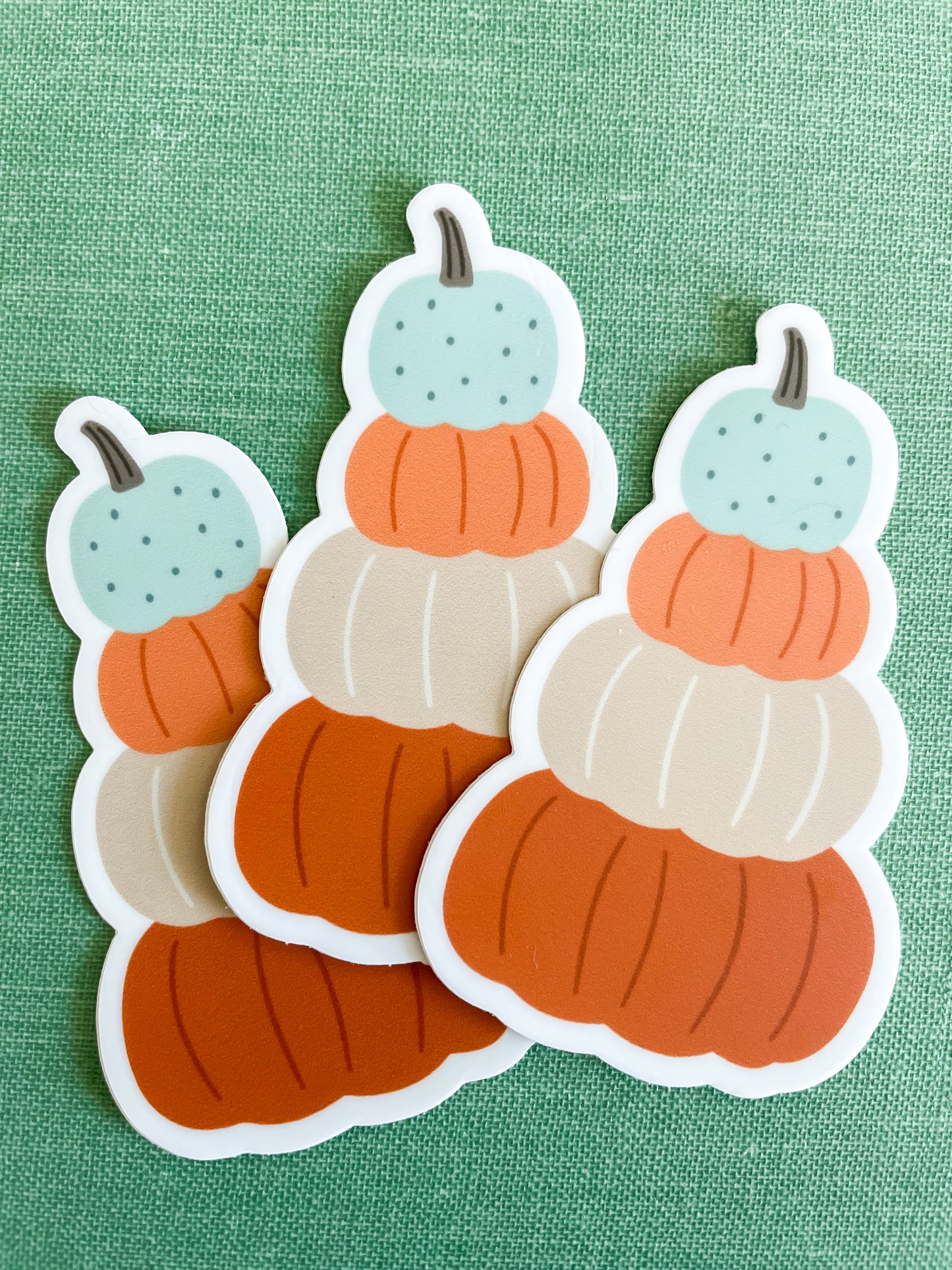 Pile of Pumpkins Vinyl Sticker