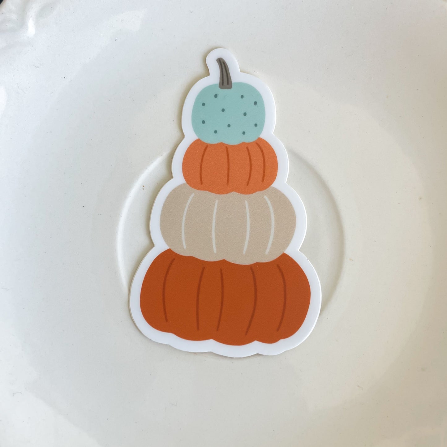 Pile of Pumpkins Vinyl Sticker