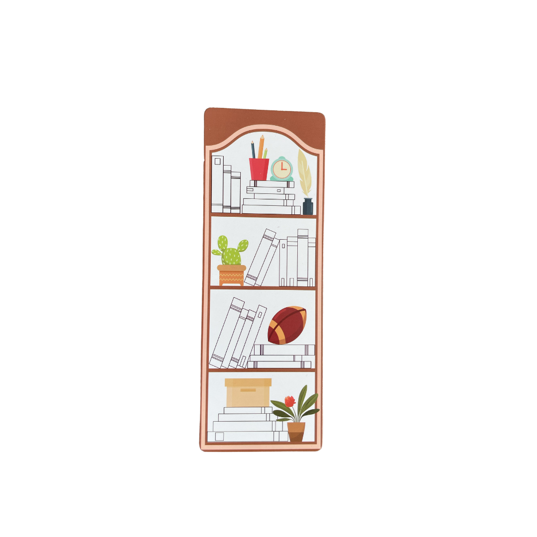 Bookshelf Bookmark Set